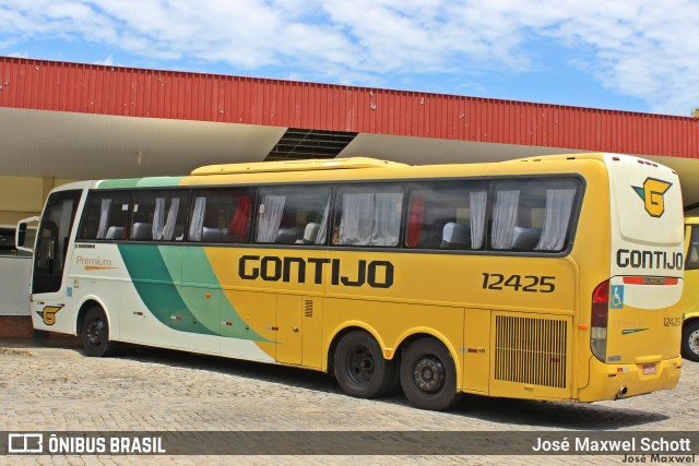 Empresa Gontijo de Transportes 12425 na cidade de Leopoldina, Minas Gerais, Brasil, por José Maxwel Schott. ID da foto: 8511690.