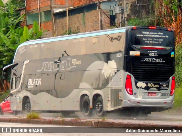 Transportadora Turística Natal 3800 na cidade de Belo Horizonte, Minas Gerais, Brasil, por Adão Raimundo Marcelino. ID da foto: 8512046.