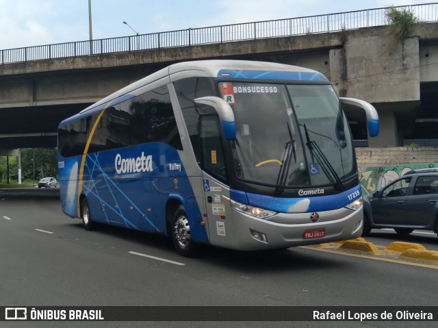 Viação Cometa 17239 na cidade de São Paulo, São Paulo, Brasil, por Rafael Lopes de Oliveira. Número da foto: #8539740.