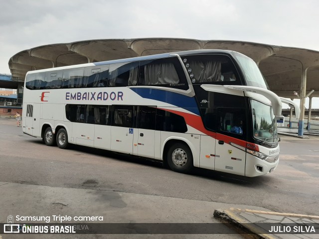 Expresso Embaixador 603 na cidade de Porto Alegre, Rio Grande do Sul, Brasil, por JULIO SILVA. Número da foto: #8540827.