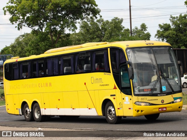 Viação Itapemirim 8811 na cidade de Teresina, Piauí, Brasil, por Ruan Silva Andrade. ID da foto: 8539910.