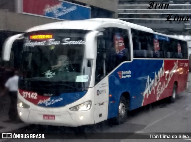 Airport Bus Service 37142 na cidade de São Paulo, São Paulo, Brasil, por Iran Lima da Silva. ID da foto: 8540268.