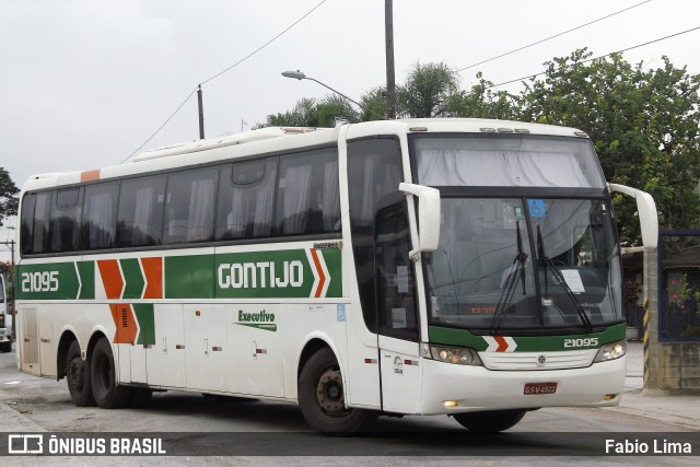 Empresa Gontijo de Transportes 21095 na cidade de Guarulhos, São Paulo, Brasil, por Fabio Lima. ID da foto: 8542267.