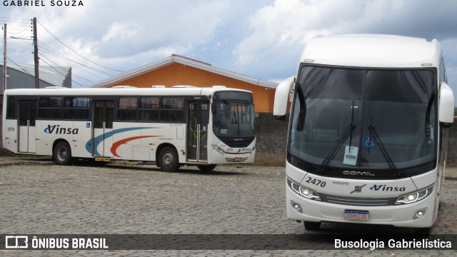 VINSA 2470 na cidade de Telêmaco Borba, Paraná, Brasil, por Busologia Gabrielística. ID da foto: 8542680.