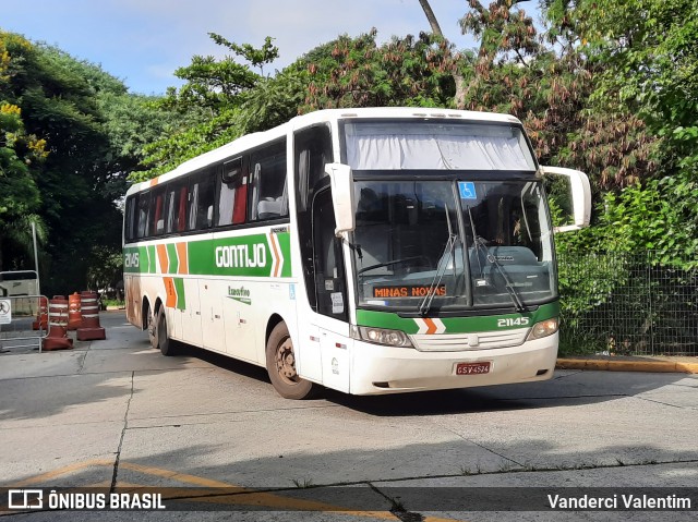 Empresa Gontijo de Transportes 21145 na cidade de São Paulo, São Paulo, Brasil, por Vanderci Valentim. ID da foto: 8541519.