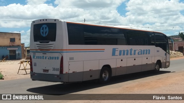 Emtram 3840 na cidade de Barra da Estiva, Bahia, Brasil, por Flávio  Santos. Número da foto: #8541011.
