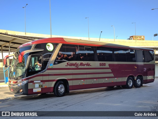 Santa Maria Fretamento e Turismo > Transportes Santa Maria(SP) 600 na cidade de Rio de Janeiro, Rio de Janeiro, Brasil, por Caio Arêdes. Número da foto: #8542022.