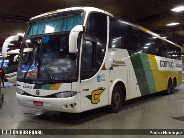 Empresa Gontijo de Transportes 14040 na cidade de Belo Horizonte, Minas Gerais, Brasil, por Pedro Henrique. ID da foto: 8542217.