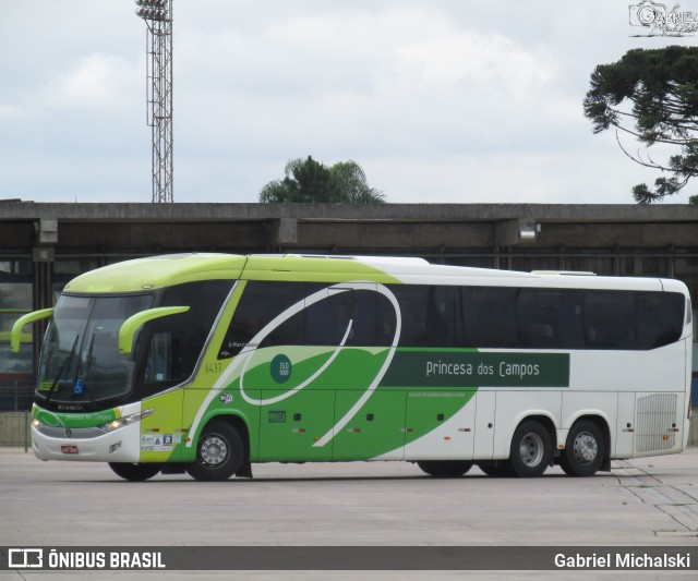 Expresso Princesa dos Campos 6438 na cidade de Curitiba, Paraná, Brasil, por Gabriel Michalski. ID da foto: 8542646.