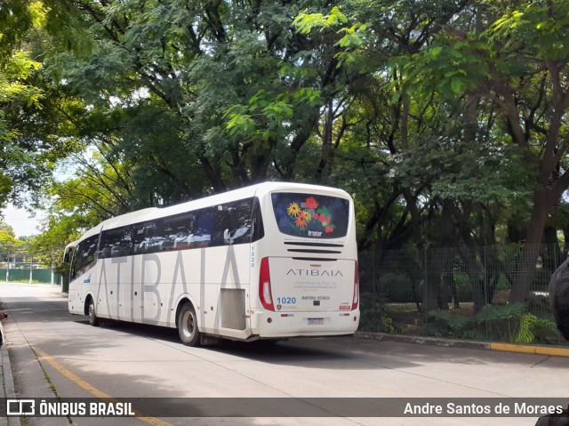 Viação Atibaia São Paulo 1020 na cidade de São Paulo, São Paulo, Brasil, por Andre Santos de Moraes. ID da foto: 8541043.