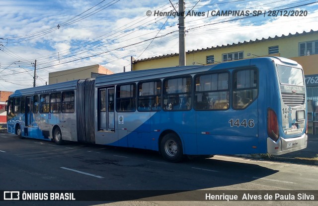VB Transportes e Turismo 1446 na cidade de Campinas, São Paulo, Brasil, por Henrique Alves de Paula Silva. Número da foto: #8541569.