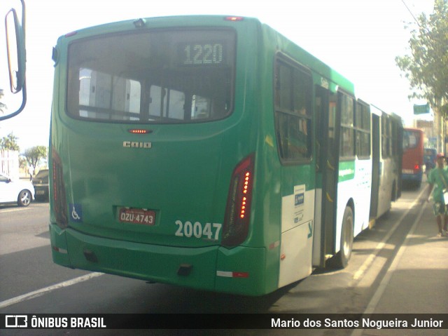 OT Trans - Ótima Salvador Transportes 20047 na cidade de Salvador, Bahia, Brasil, por Mario dos Santos Nogueira Junior. Número da foto: #8539356.