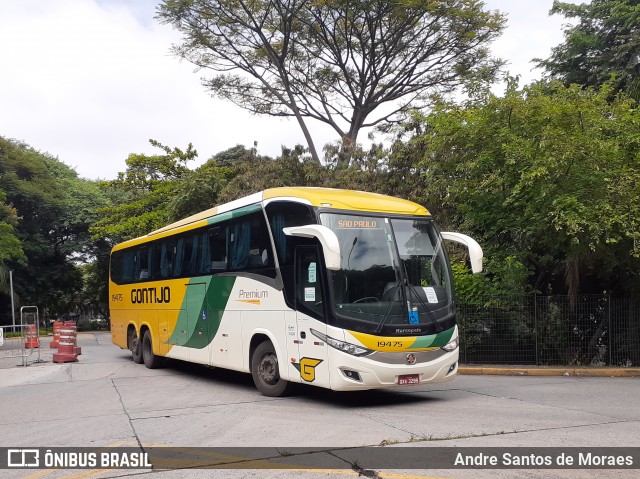 Empresa Gontijo de Transportes 19475 na cidade de São Paulo, São Paulo, Brasil, por Andre Santos de Moraes. Número da foto: #8540744.