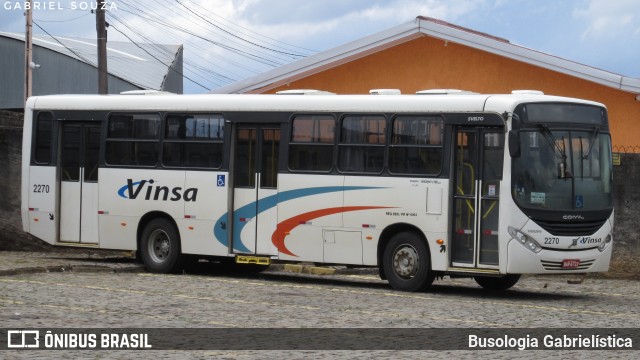 VINSA 2270 na cidade de Telêmaco Borba, Paraná, Brasil, por Busologia Gabrielística. ID da foto: 8542717.