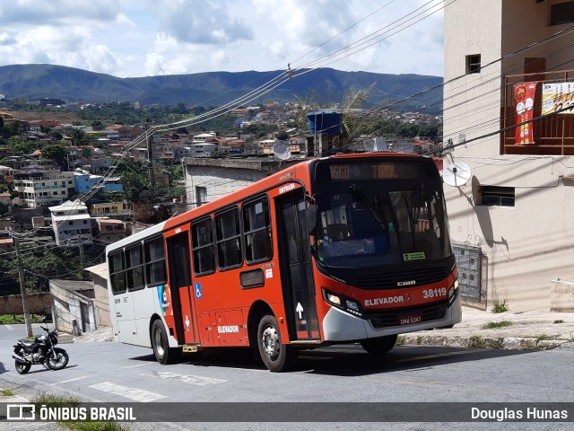 Viação Cruzeiro > Viação Sidon 38119 na cidade de Ibirité, Minas Gerais, Brasil, por Douglas Hunas. Número da foto: #8543484.