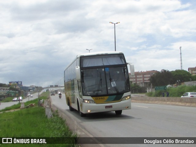 Empresa Gontijo de Transportes 12340 na cidade de Belo Horizonte, Minas Gerais, Brasil, por Douglas Célio Brandao. ID da foto: 8545505.