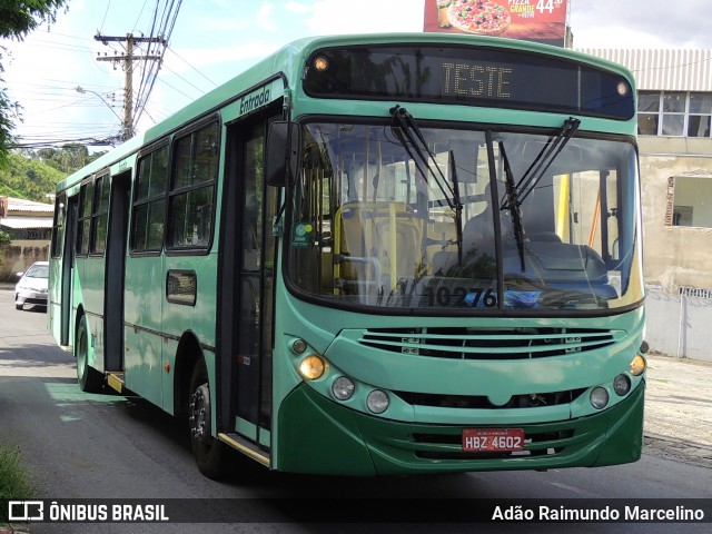 Auto Omnibus Floramar 10276 na cidade de Belo Horizonte, Minas Gerais, Brasil, por Adão Raimundo Marcelino. ID da foto: 8546151.