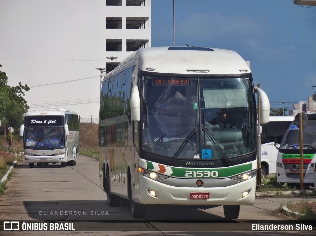 Empresa Gontijo de Transportes 21530 na cidade de Natal, Rio Grande do Norte, Brasil, por Elianderson Silva. Número da foto: #8543025.