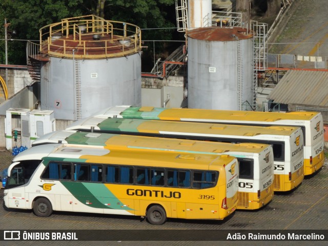 Empresa Gontijo de Transportes 3195 na cidade de Belo Horizonte, Minas Gerais, Brasil, por Adão Raimundo Marcelino. ID da foto: 8546169.