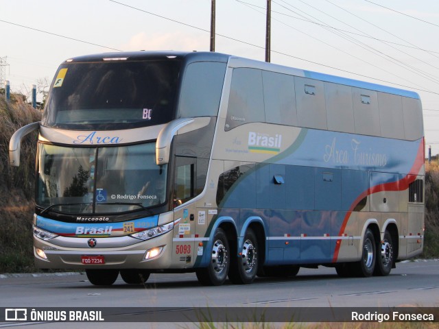 Arca Turismo 5093 na cidade de Messias, Alagoas, Brasil, por Rodrigo Fonseca. ID da foto: 8544076.