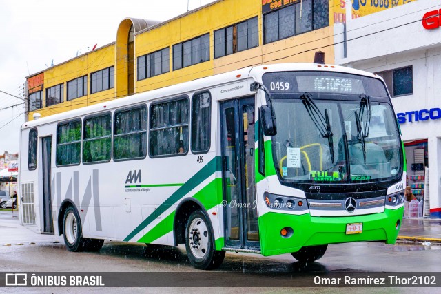 AVM - Autotransportes Valle del Mezquital 0459 na cidade de Mixquiahuala de Juárez, Hidalgo, México, por Omar Ramírez Thor2102. Número da foto: #8545756.