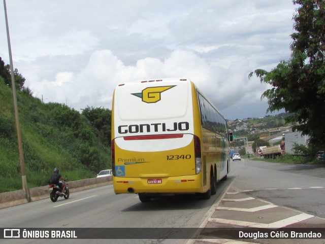 Empresa Gontijo de Transportes 12340 na cidade de Belo Horizonte, Minas Gerais, Brasil, por Douglas Célio Brandao. Número da foto: #8545512.