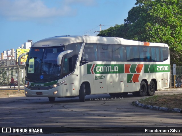 Empresa Gontijo de Transportes 21580 na cidade de Natal, Rio Grande do Norte, Brasil, por Elianderson Silva. Número da foto: #8543060.