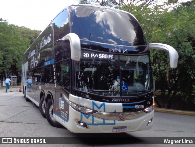 Empresa de Ônibus Nossa Senhora da Penha 60025 na cidade de São Paulo, São Paulo, Brasil, por Wagner Lima. ID da foto: 8543876.