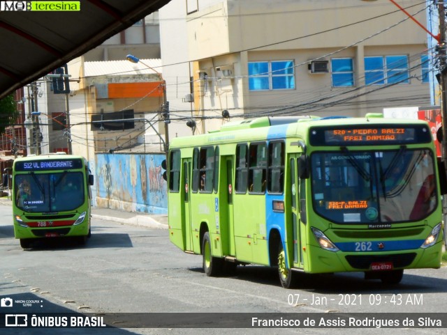 EMTRACOL - Empresa de Transportes Coletivos 03262 na cidade de Teresina, Piauí, Brasil, por Francisco de Assis Rodrigues da Silva. Número da foto: #8543140.