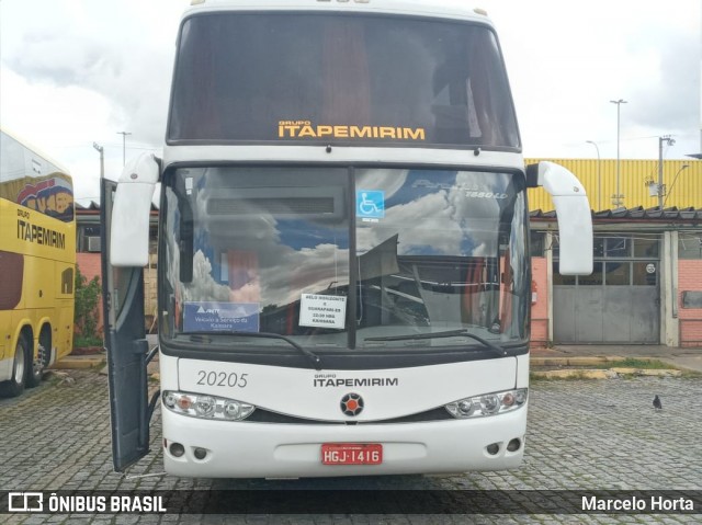 Viação Itapemirim 20205 na cidade de Belo Horizonte, Minas Gerais, Brasil, por Marcelo Horta. Número da foto: #8544615.