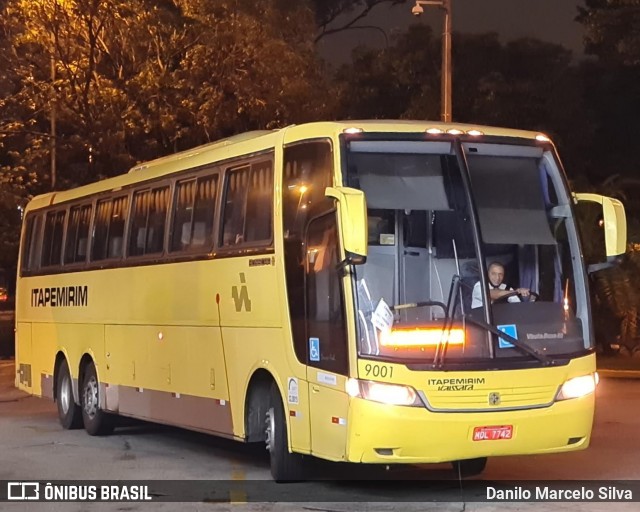 Viação Itapemirim 9001 na cidade de São Paulo, São Paulo, Brasil, por Danilo Marcelo Silva. ID da foto: 8544751.