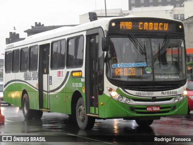 Expresso Real Rio RJ 133.030 na cidade de Rio de Janeiro, Rio de Janeiro, Brasil, por Rodrigo Fonseca. Número da foto: #8544055.