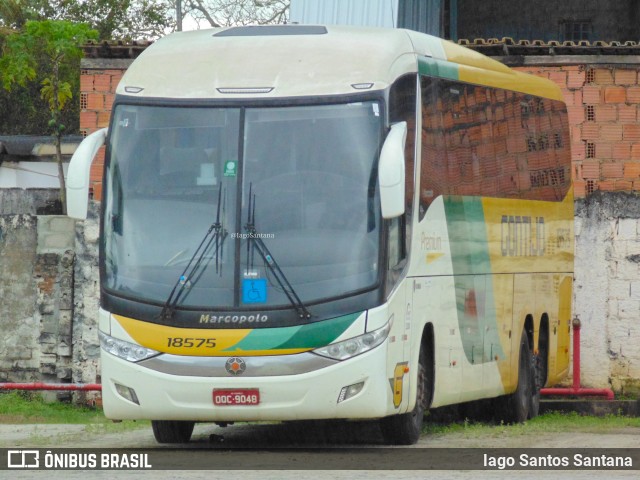 Empresa Gontijo de Transportes 18575 na cidade de Eunápolis, Bahia, Brasil, por Iago Santos Santana. Número da foto: #8548626.