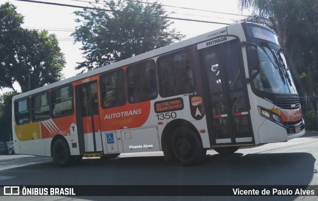 Autotrans > Turilessa 1350 na cidade de Lavras, Minas Gerais, Brasil, por Vicente de Paulo Alves. ID da foto: 8547032.