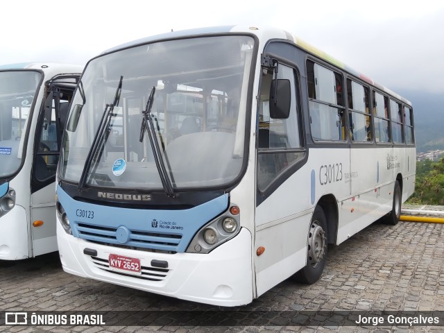 Transportes Futuro C30123 na cidade de Rio de Janeiro, Rio de Janeiro, Brasil, por Jorge Gonçalves. Número da foto: #8547300.