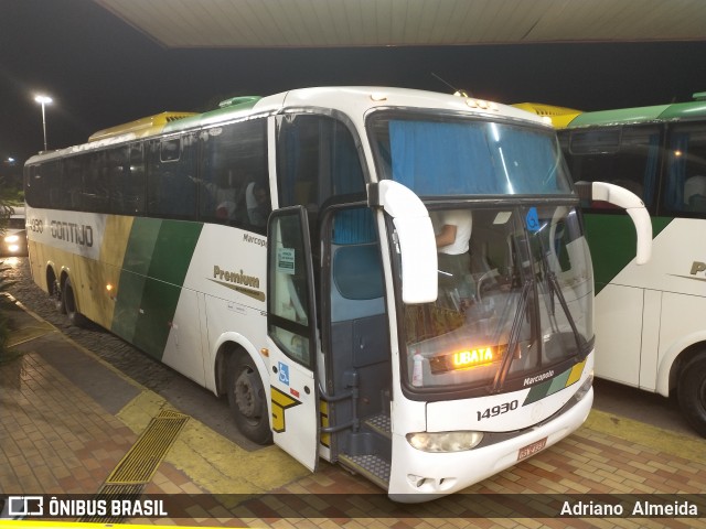 Empresa Gontijo de Transportes 14930 na cidade de João Monlevade, Minas Gerais, Brasil, por Adriano  Almeida. ID da foto: 8548539.