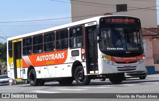 Autotrans > Turilessa 750 na cidade de Lavras, Minas Gerais, Brasil, por Vicente de Paulo Alves. ID da foto: 8547044.