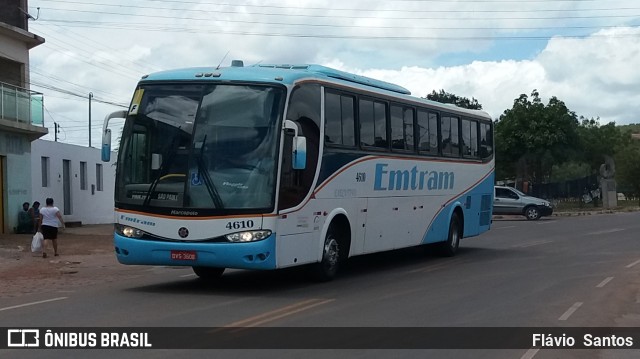 Emtram 4610 na cidade de Barra da Estiva, Bahia, Brasil, por Flávio  Santos. Número da foto: #8546965.