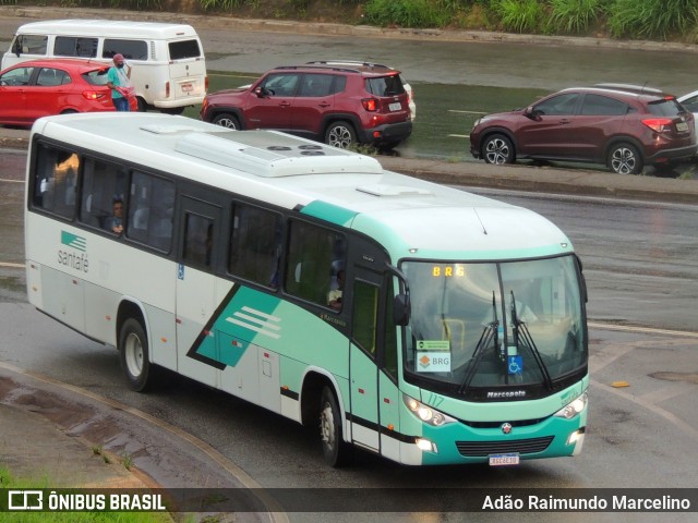 Santa Fé Transportes 117 na cidade de Belo Horizonte, Minas Gerais, Brasil, por Adão Raimundo Marcelino. Número da foto: #8549308.