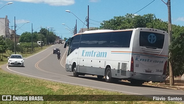 Emtram 3840 na cidade de Barra da Estiva, Bahia, Brasil, por Flávio  Santos. Número da foto: #8550783.