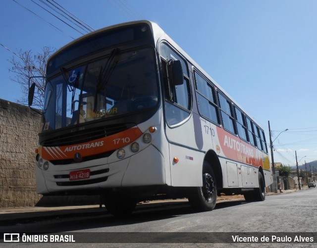 Autotrans > Turilessa 1710 na cidade de Itaúna, Minas Gerais, Brasil, por Vicente de Paulo Alves. ID da foto: 8549938.