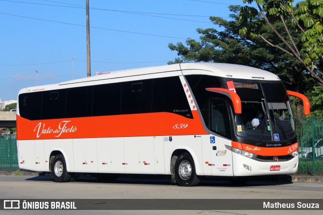 Viação Vale do Tietê 859 na cidade de São Paulo, São Paulo, Brasil, por Matheus Souza. Número da foto: #8551901.