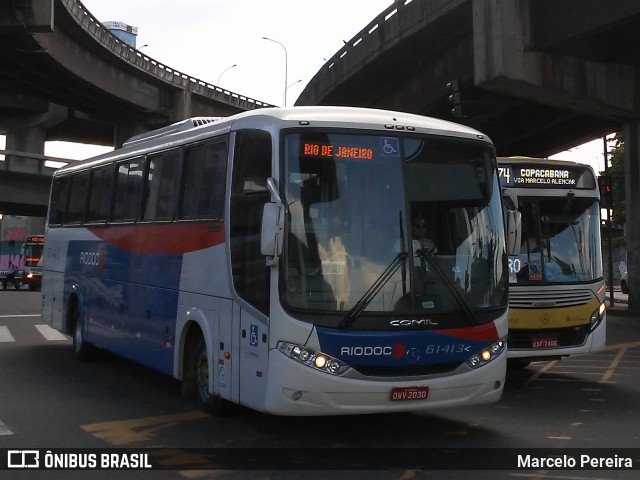 Viação Riodoce 61413 na cidade de Rio de Janeiro, Rio de Janeiro, Brasil, por Marcelo Pereira. ID da foto: 8551749.