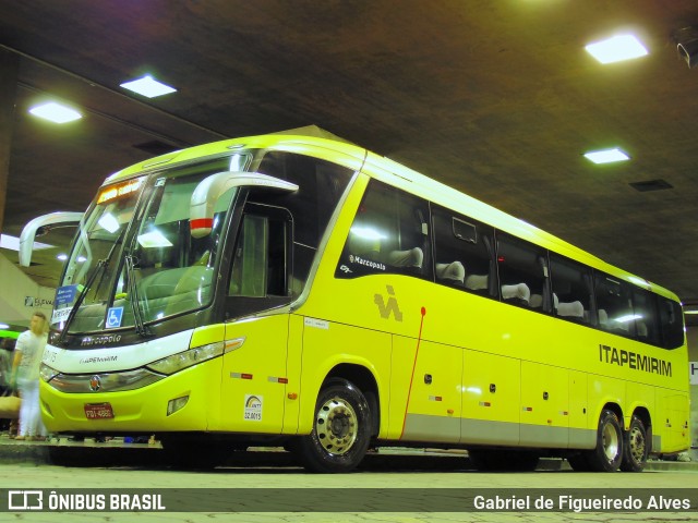 Viação Itapemirim 60715 na cidade de Belo Horizonte, Minas Gerais, Brasil, por Gabriel de Figueiredo Alves. Número da foto: #8552006.