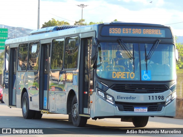 Viação Jardins 11198 na cidade de Belo Horizonte, Minas Gerais, Brasil, por Adão Raimundo Marcelino. Número da foto: #8555113.