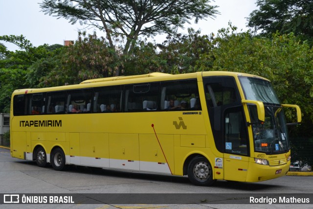 Viação Itapemirim 49021 na cidade de São Paulo, São Paulo, Brasil, por Rodrigo Matheus. ID da foto: 8554603.