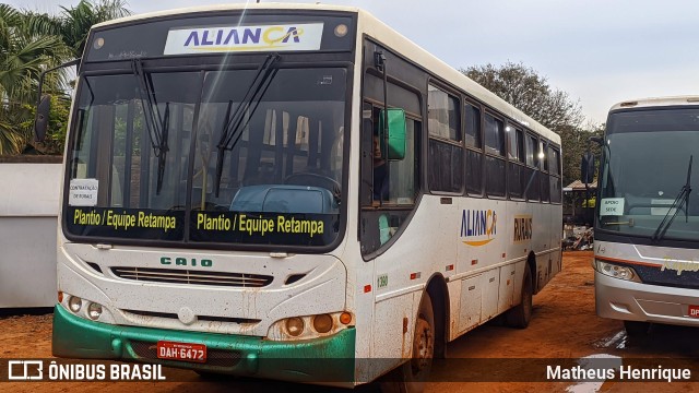 Aliança Transportes 1390 na cidade de Deodápolis, Mato Grosso do Sul, Brasil, por Matheus Henrique. ID da foto: 8554905.