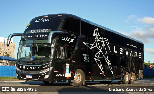 Levare Transportes 2064 na cidade de São Paulo, São Paulo, Brasil, por Cristiano Soares da Silva. ID da foto: 8553133.