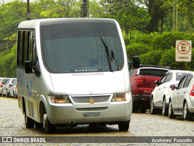 Busscar Ônibus Micro Buss na cidade de Joinville, Santa Catarina, Brasil, por Andrews  Fuscolin. ID da foto: 8553322.