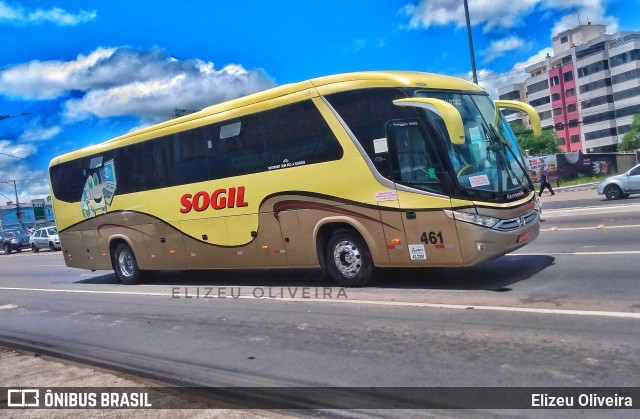 SOGIL - Sociedade de Ônibus Gigante Ltda. 461 na cidade de Cachoeirinha, Rio Grande do Sul, Brasil, por Elizeu Oliveira. Número da foto: #8557054.